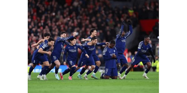 Liverpool werd verslagen door Paris Saint-Germain in de penalty shootout Liverpool werd verslagen door Paris Saint-Germain in de penalty shootout